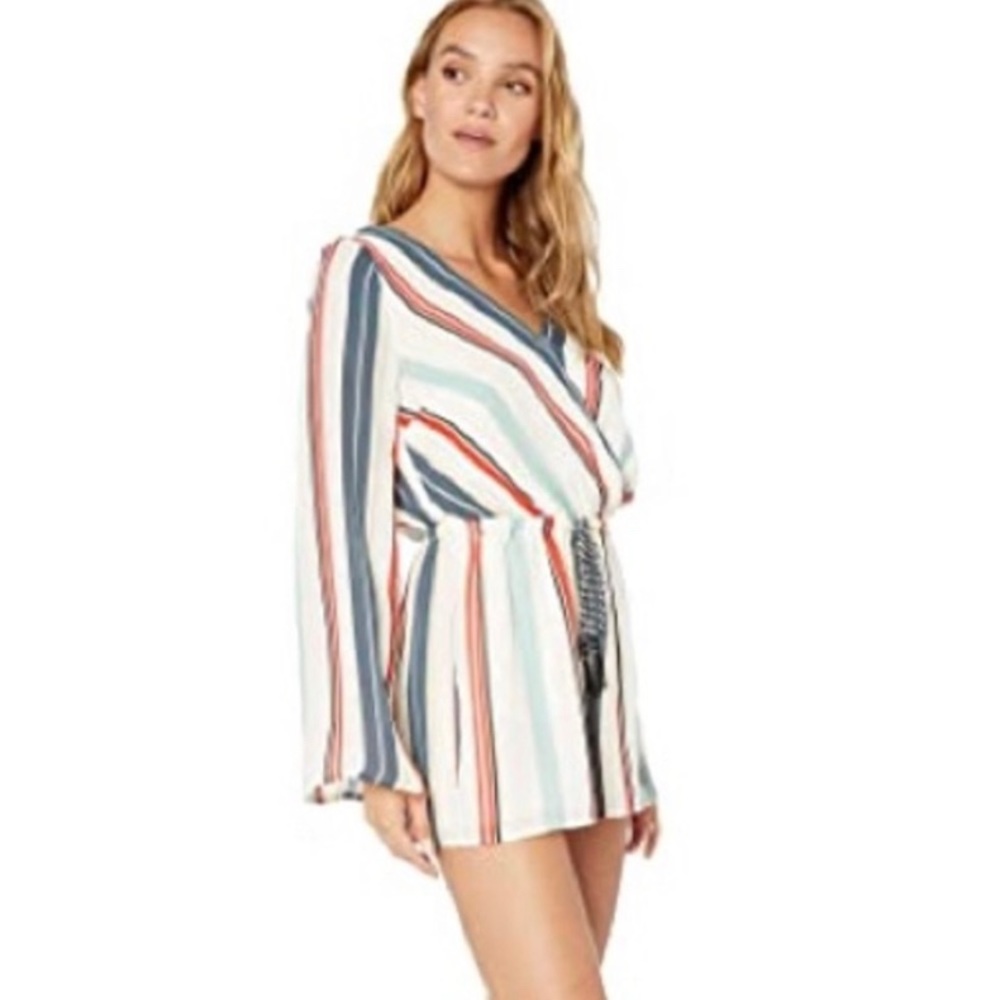 Cupcakes & Cashmere Caprice Stripe Romper